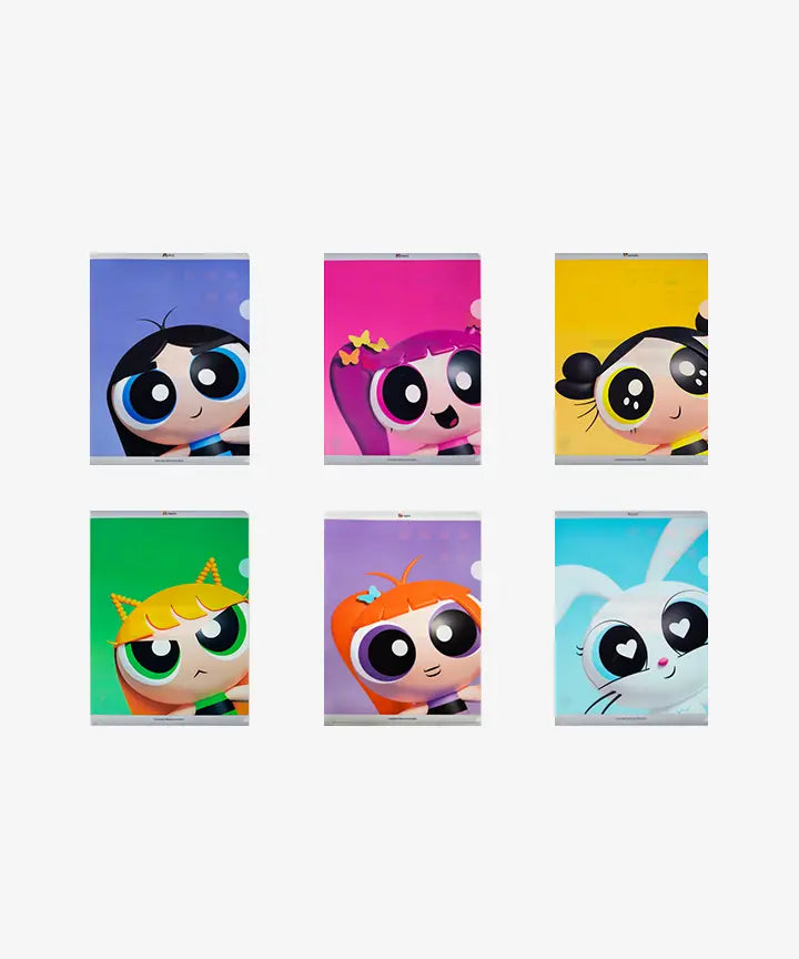 [NewJeans] THE POWERPUFF GIRLS x NJ PLASTIC FILE FOLDER VER.2