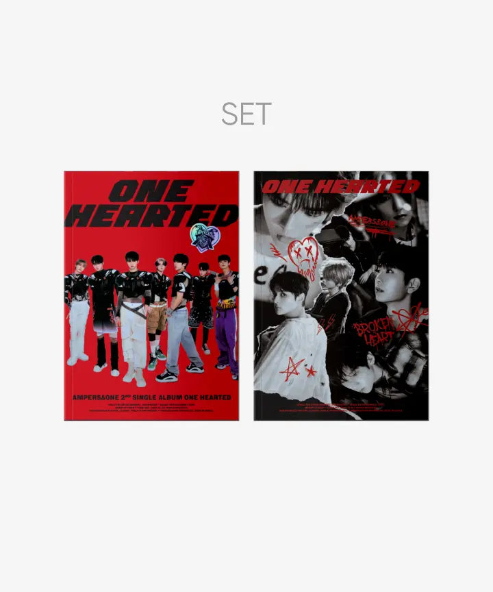 [AMPERS&ONE] 2nd Single Album [ONE HEARTED] (Set)