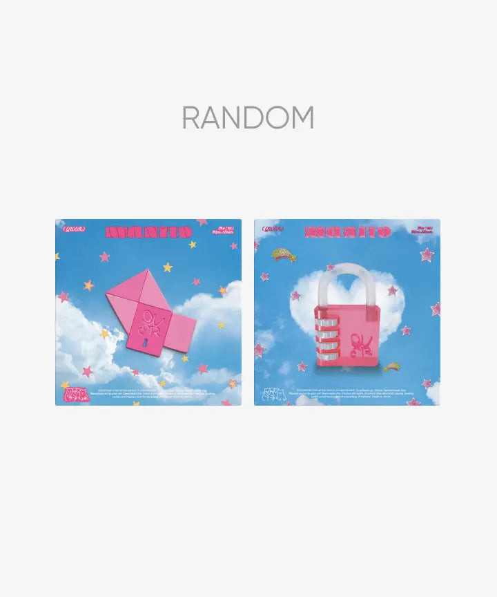 [QWER] 1st Mini Album 'MANITO' Random