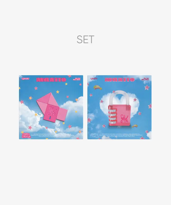 [QWER] 1st Mini Album 'MANITO' Set