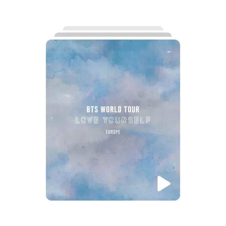 [BTS] BTS WORLD TOUR ‘LOVE YOURSELF’ EUROPE