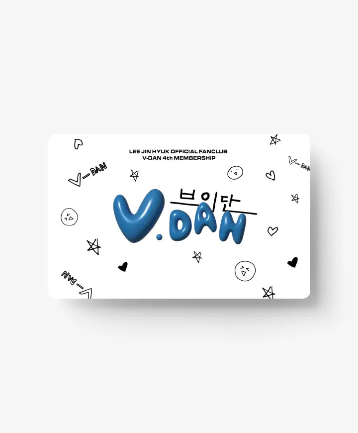 [LEE JIN HYUK] V-DAN 4th MEMBERSHIP