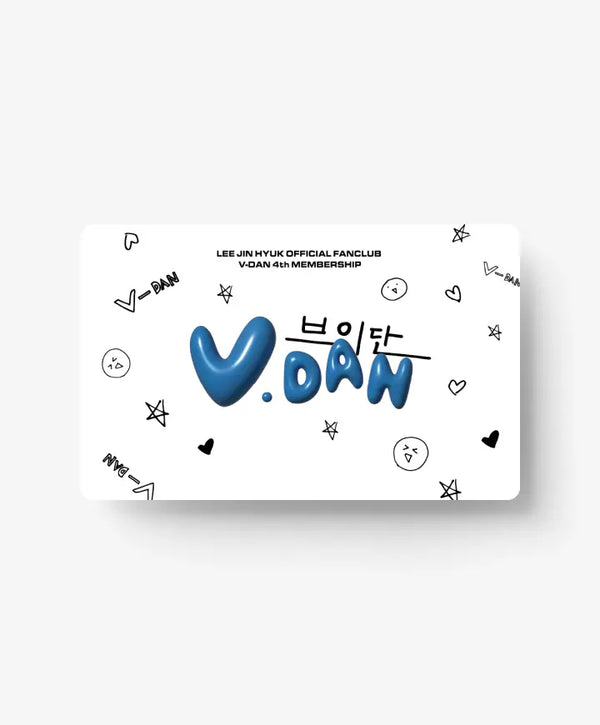 [LEE JIN HYUK] V-DAN 4th MEMBERSHIP