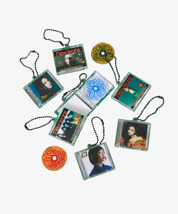 [NewJeans] NJ How Sweet MINI CD CASE KEYRING