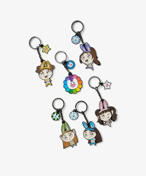 [NewJeans] NewJeans X MURAKAMI METAL KEYRING
