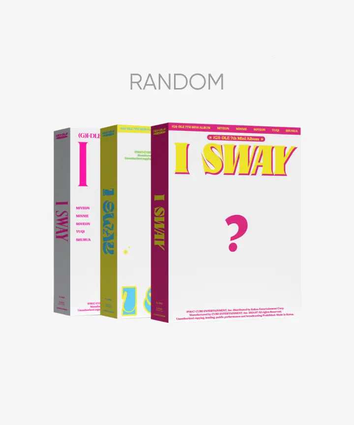 [i-dle (아이들)] 7th Mini Album [I SWAY] (Random)