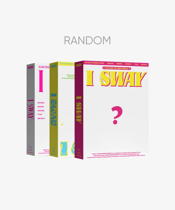 [i-dle (아이들)] 7th Mini Album [I SWAY] (Random)