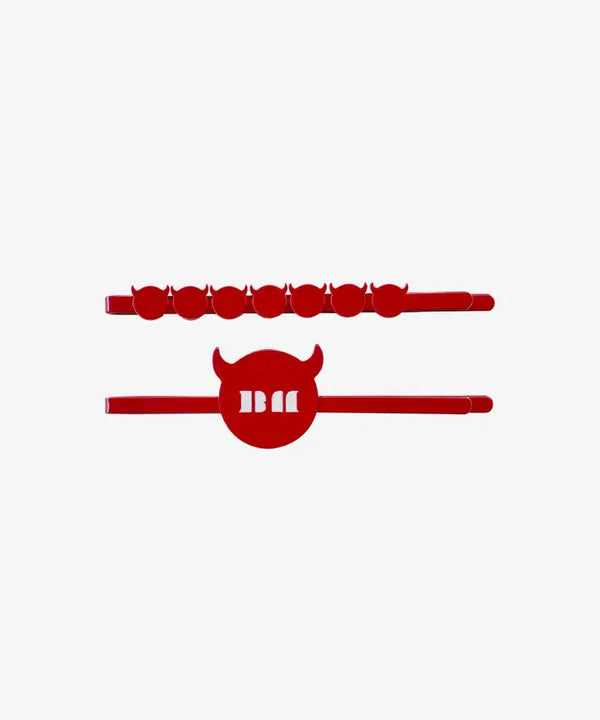[BABYMONSTER] [SEEYOUTHERE] BABYMONSTER HORN EMOJI HAIR PIN SET