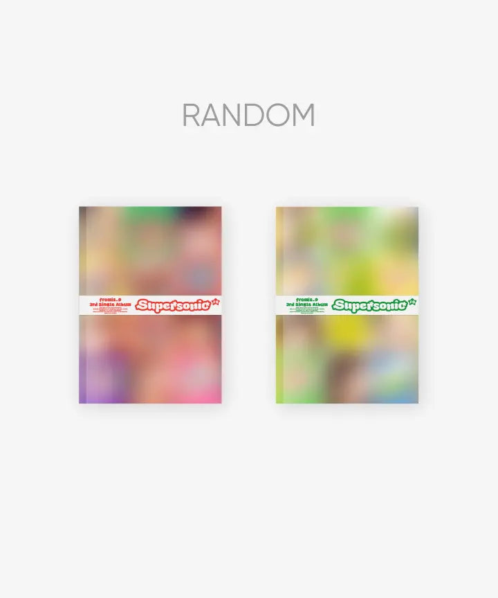 [fromis_9] 3rd Single Album 'Supersonic' (Random)