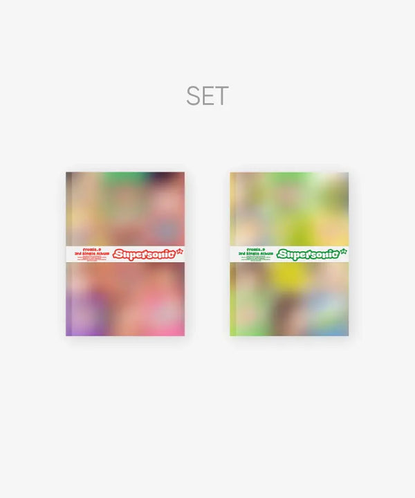 [fromis_9] 3rd Single Album 'Supersonic' (Set)