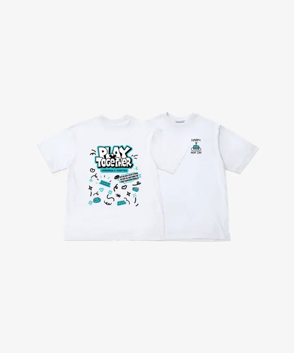 [TOMORROW X TOGETHER] [SOOBIN] OVERSIZED T-SHIRT (WHITE)