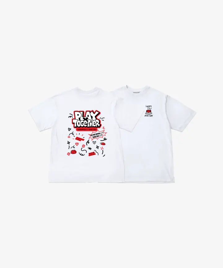 [TOMORROW X TOGETHER] [YEONJUN] OVERSIZED T-SHIRT (WHITE)