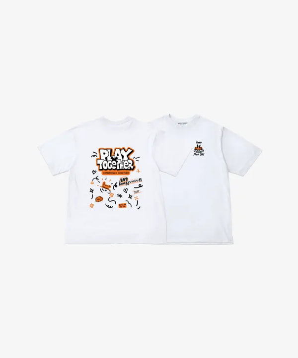 [TOMORROW X TOGETHER] [BEOMGYU] OVERSIZED T-SHIRT (WHITE)