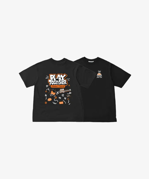 [TOMORROW X TOGETHER] [BEOMGYU] OVERSIZED T-SHIRT (BLACK)