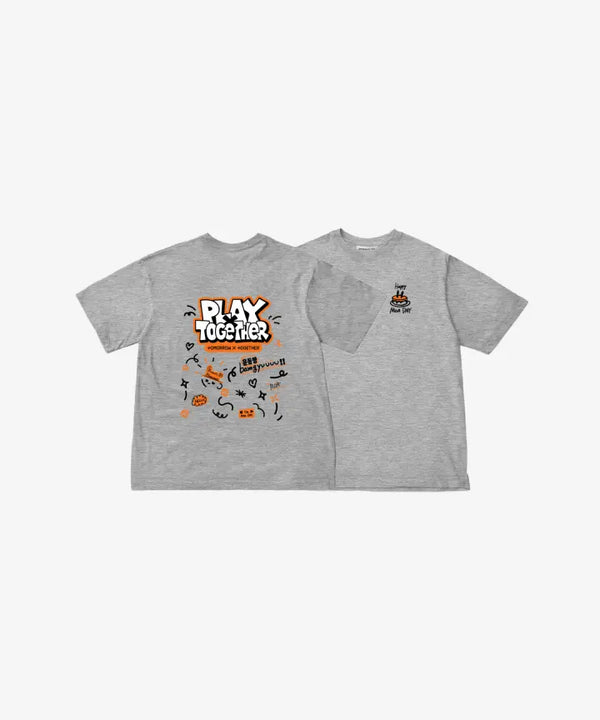 [TOMORROW X TOGETHER] [BEOMGYU] OVERSIZED T-SHIRT (GREY)