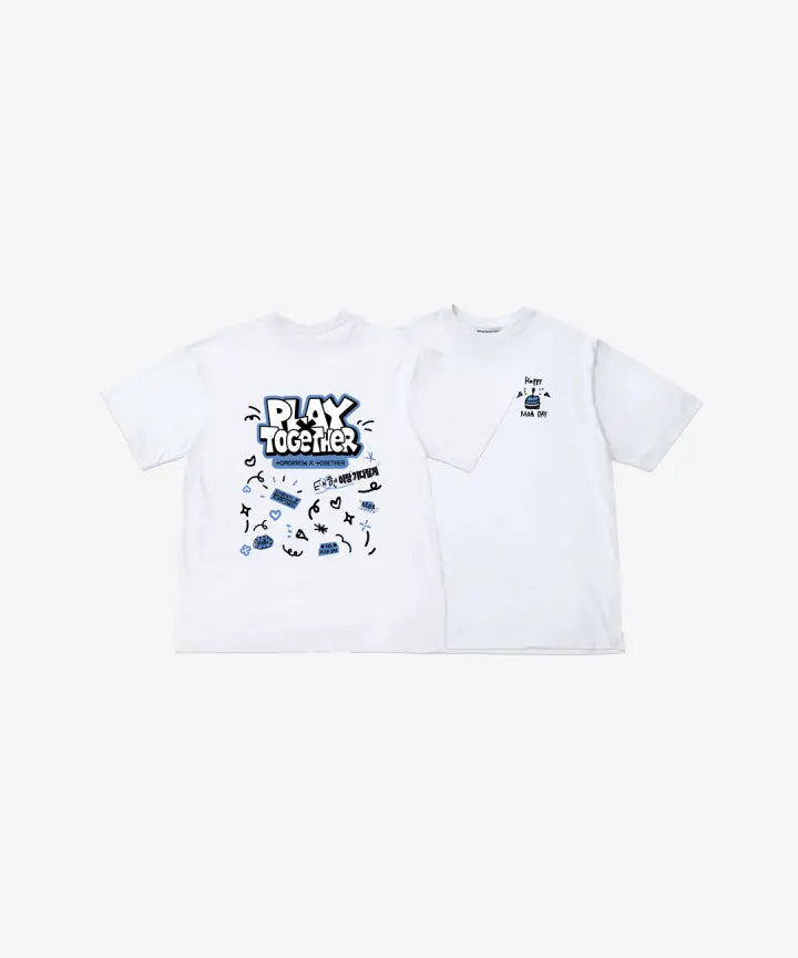 [TOMORROW X TOGETHER] [TAEHYUN] OVERSIZED T-SHIRT (WHITE)
