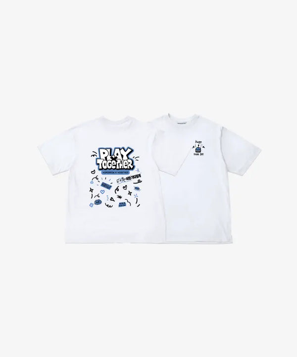 [TOMORROW X TOGETHER] [TAEHYUN] OVERSIZED T-SHIRT (WHITE)