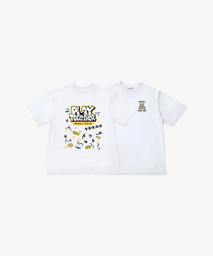 [TOMORROW X TOGETHER] [HUENINGKAI] OVERSIZED T-SHIRT (WHITE)