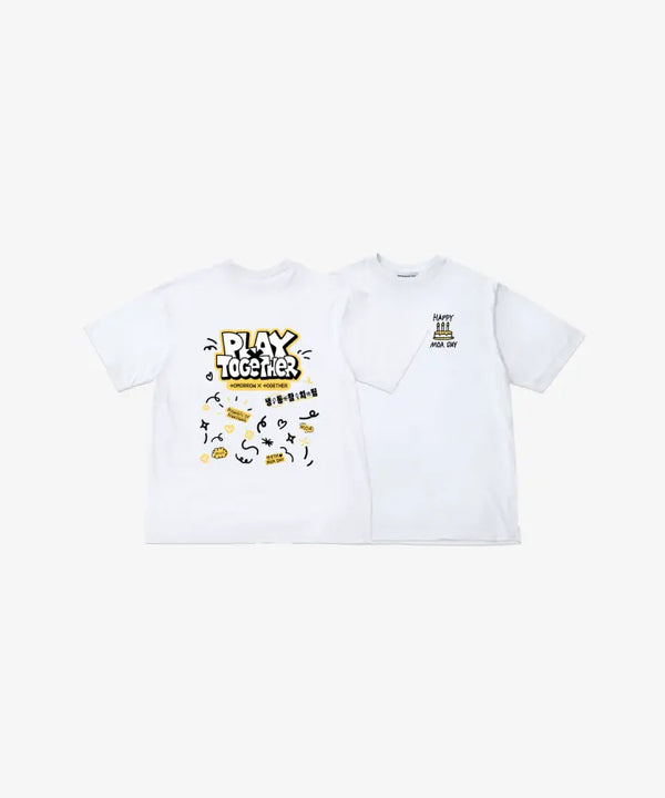 [TOMORROW X TOGETHER] [HUENINGKAI] OVERSIZED T-SHIRT (WHITE)