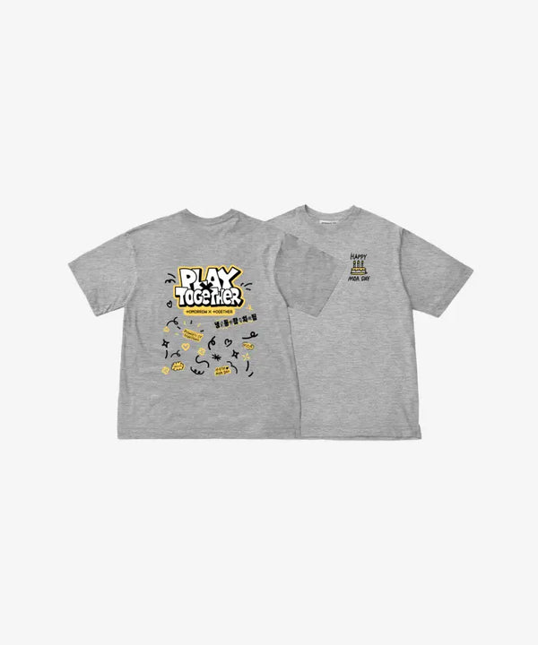 [TOMORROW X TOGETHER] [HUENINGKAI] OVERSIZED T-SHIRT (GREY)