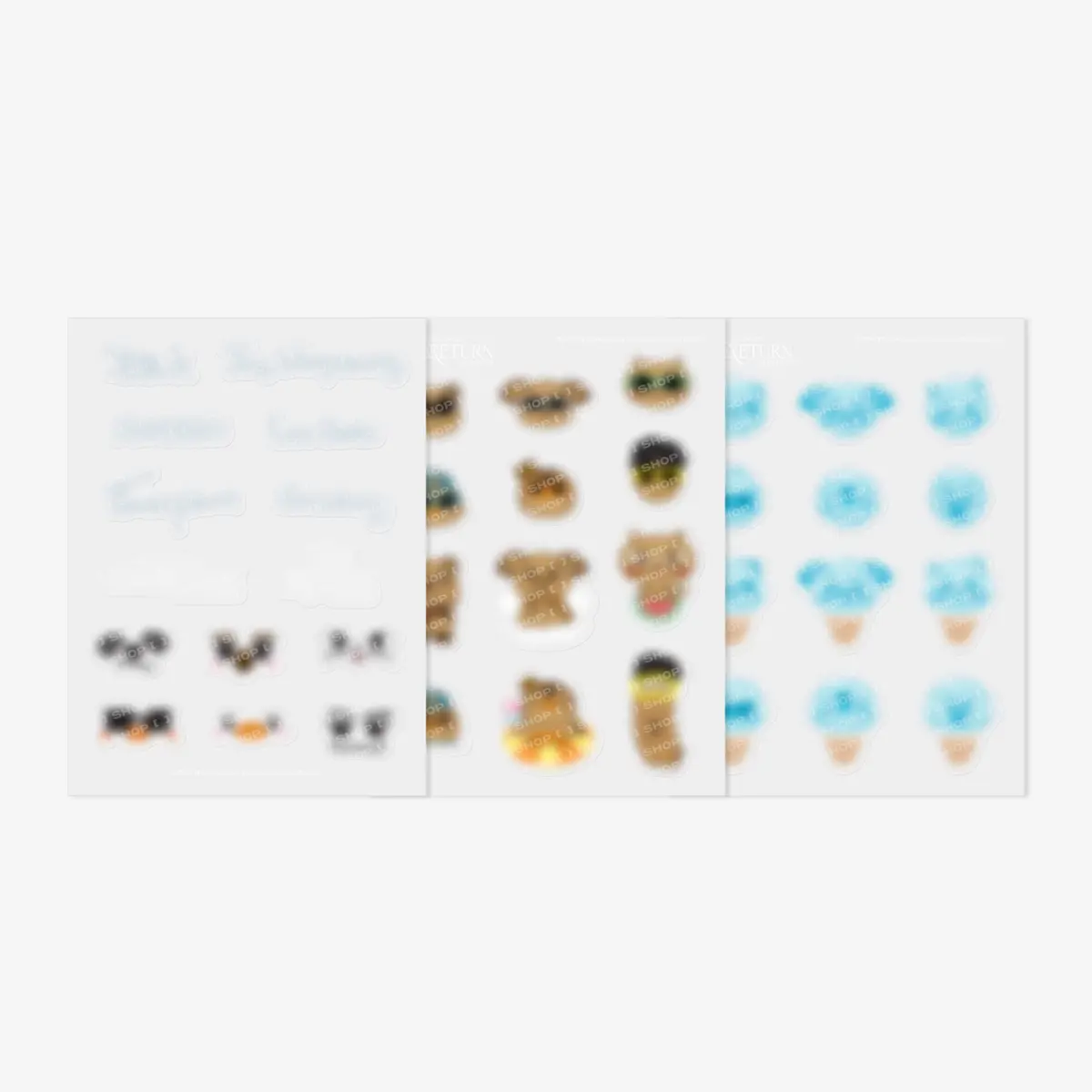 [2PM] ZooPM LIGHT STICK CUSTOM STICKER SET - THE RETURN