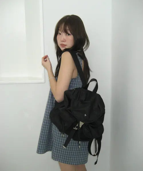 [KHIHO] Astra 3-Way Nylon Backpack (2 Colors) / 아스트라 쓰리웨이 나일론 백팩 2color