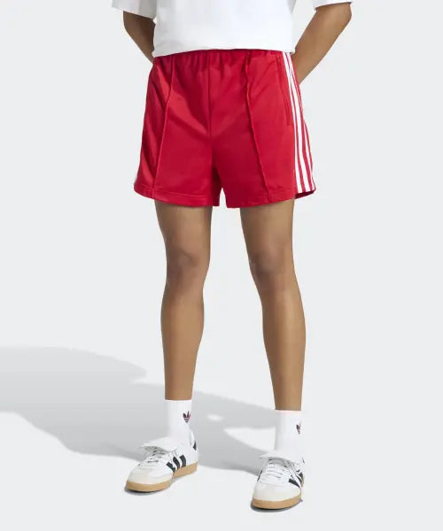 [ADIDAS] FB SHORT            BETSCA/WHITE / 파이어버드 클래식 숏 팬츠 - 레드:화이트 / KT4656