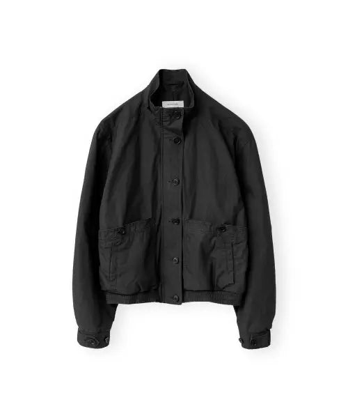[BROWNYARD] W Washed Explorer Jacket, Black / W 워시드 익스플로러 자켓, 블랙