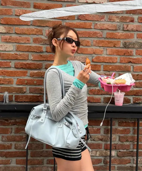 [LETERIE] BELTED SERA BAG_3COLOR