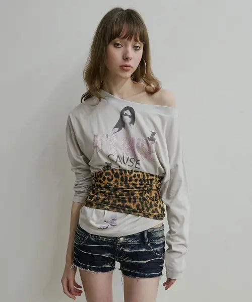 [SCULPTOR] Urban Muse Tee Pale Gray