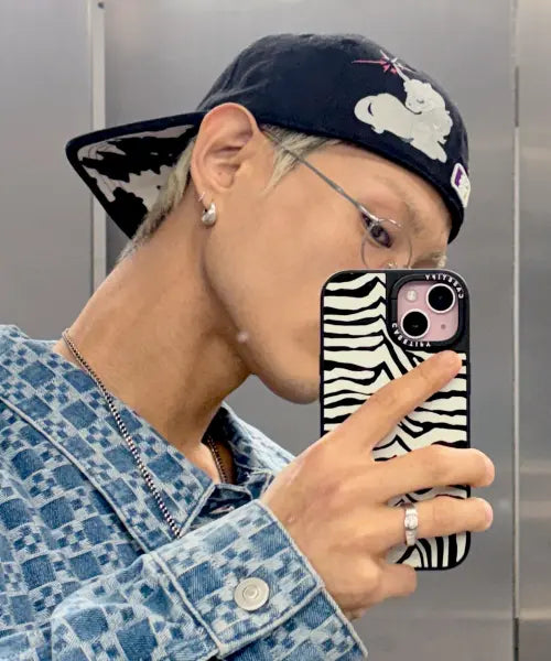 [GLACK] Sleeping Unicorn Ball Cap (Black) / GC077 슬리핑 유니콘 볼캡 (BLACK)