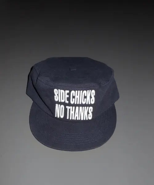 [CHICKS] No Side Chick's Philbox Cap Navy / 노 사이드 칙스 필박스 캡 네이비
