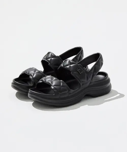 [CLCL] Pepper Salt Sandals - Black / 페퍼 솔트 샌들 - 블랙
