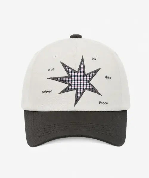 [UPDRAFT] Spark Applique Ball Cap [Ivory]