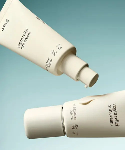 [ATHE] Vegan Relief Sun Cream SPF 50+ PA++++ (50ml Duo Set) / 비건 릴리프 무기자차 선크림 50ml 듀오 세트