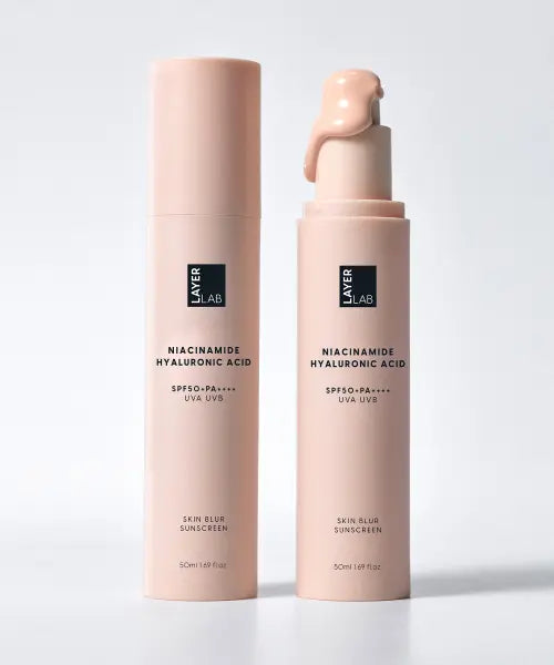 [LAYERLAB] Hyal Bloom Sun Cream SPF 50+, PA++++ 50ml / [톤보정/모공 블러]히알루 블러 선크림 50ml  SPF 50+, PA++++ 2개