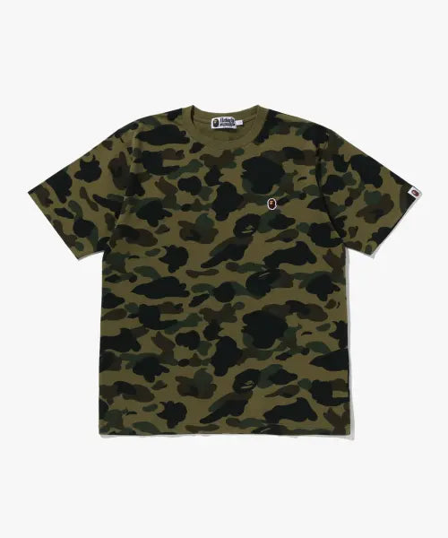 [BAPE] First Camo One Point T-shirt (M) Green / 퍼스트 카모 원 포인트 티셔츠(M) GREEN