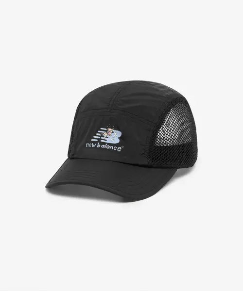 [NEW BALANCE] NBGDGSA401 / SALARGO JUMPY Color Point Performance Mesh Cap (BLACK) / NBGDGSA401 / 살라고뛴다 컬러포인트 퍼포먼스 메쉬캡 (BLACK)