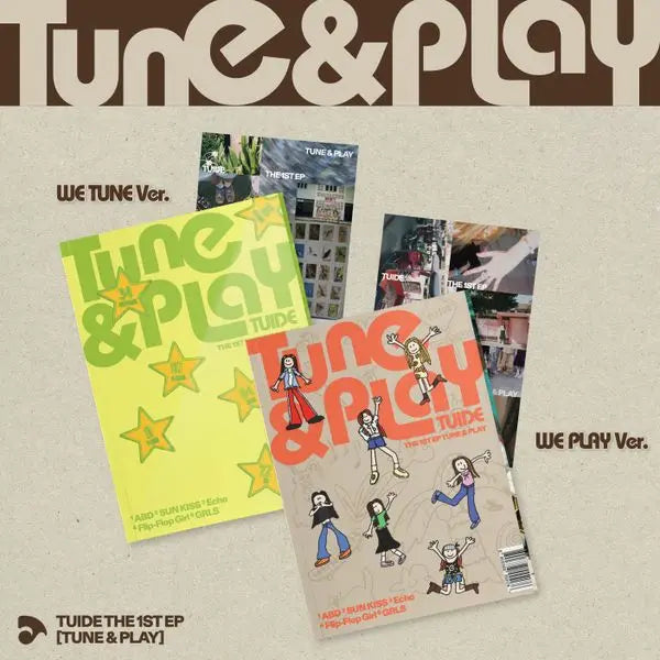 [TUIDE] [2CD SET] TUIDE - The 1st EP [TUNE & PLAY]