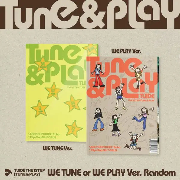 [TUIDE] TUIDE - The 1st EP [TUNE & PLAY] (Random Ver.)
