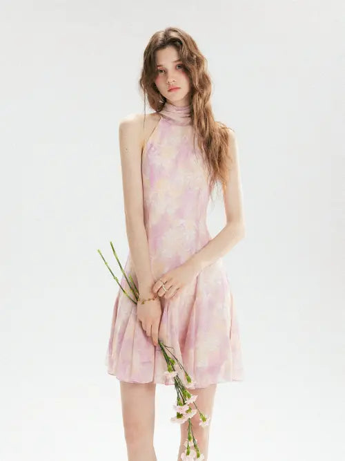 [SINCETHEN] Blea Halterneck Mini Dress / 블레아 홀터넥 미니원피스