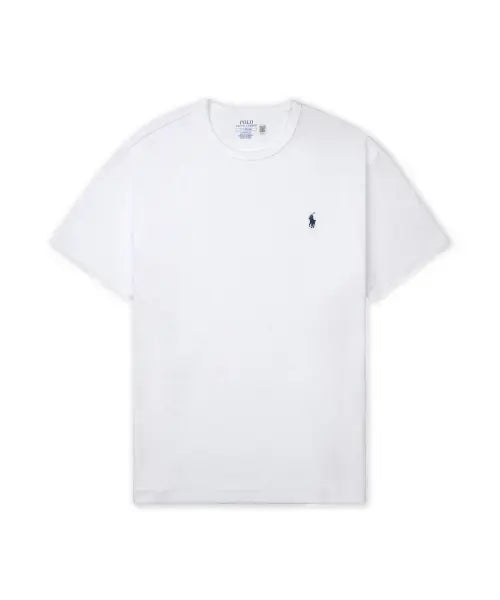 [POLO RALPH LAUREN] SSCNCLSM1-SHORT SLEEVE-T-SHIRT-WHITE / 클래식핏 헤비웨이트 저지 티셔츠-화이트