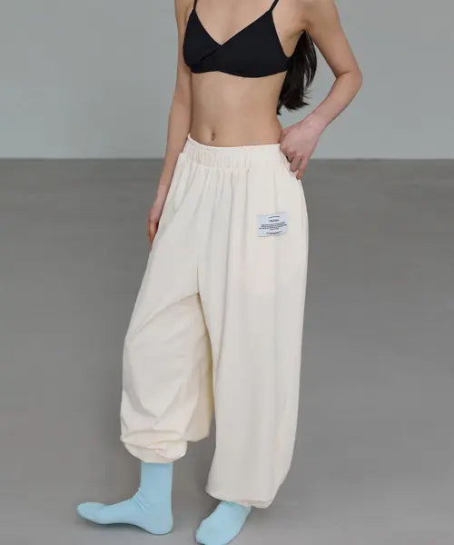 [MICHIKO LONDON KOSHINO] Pumkin Jogger Pants Butter / 펌킨 조거 팬츠 버터