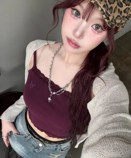 [IAMJ] Stack Glow Chain Necklace / 스택 글로우 체인 목걸이