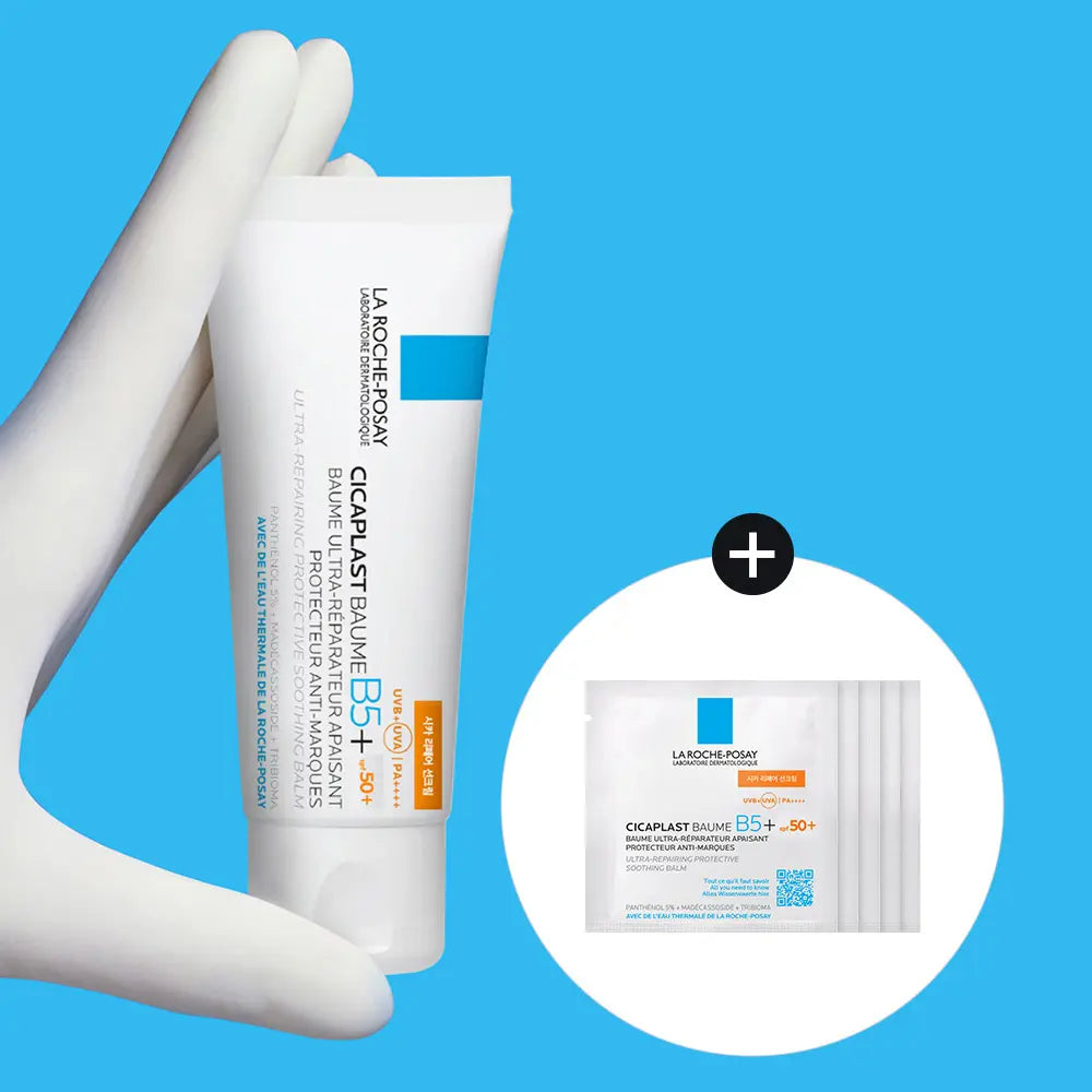 [LAROCHEPOSAY] La Roche-Posay Cicaplast Repair Sunscreen 40ml (Special Set + 2ml*5ea) / [시카장벽선케어] 라로슈포제 시카플라스트 리페어 선크림 40ml 기획 (+2ml*5ea)
