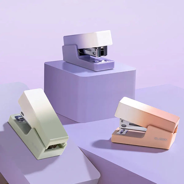 [DELI] Nusain Gradient Mini Stapler Set, Size 33 / 누사인 그라데이션 미니 스테이플러 세트 33호침