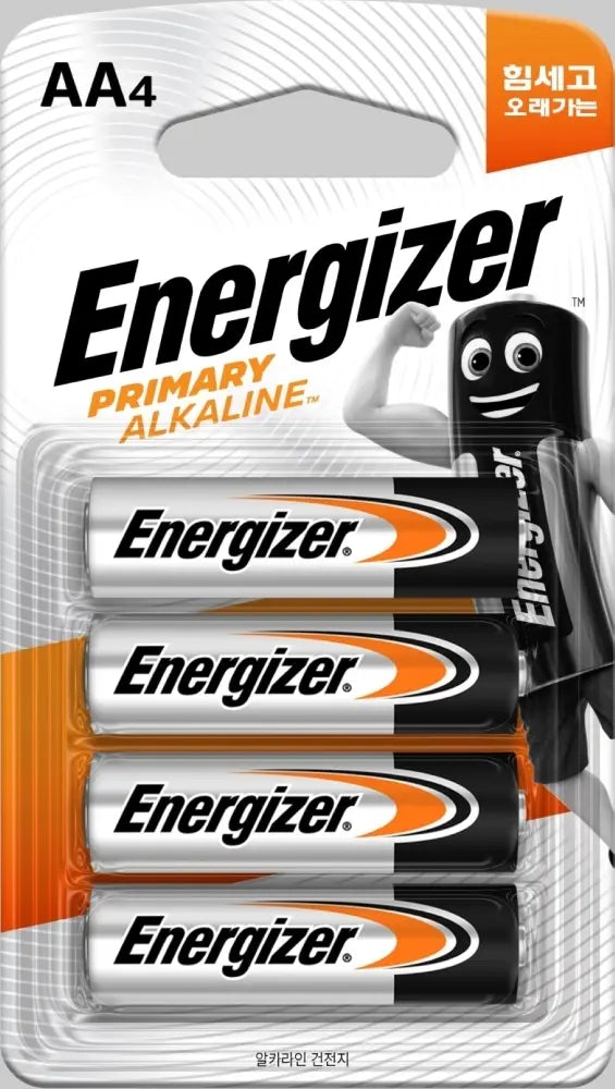 [Energizer] Energizer Primary AA Batteries (4-pack) / 에너자이저 프라이머리 AA 건전지 4입