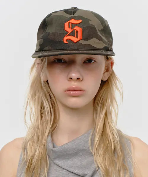 [SUNBURNPROJECT] S SYMBOL BALL CAP, CAMO