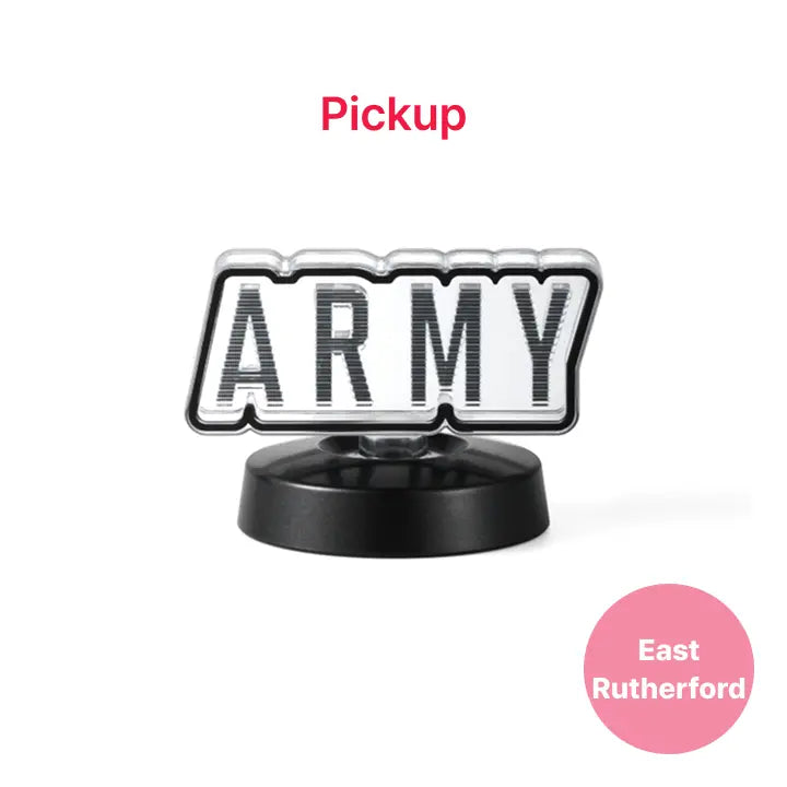 [BTS] [EAST RUTHERFORD] BTS OFFICIAL LIGHT STICK VER.4 PARTS (ARMY ver.)