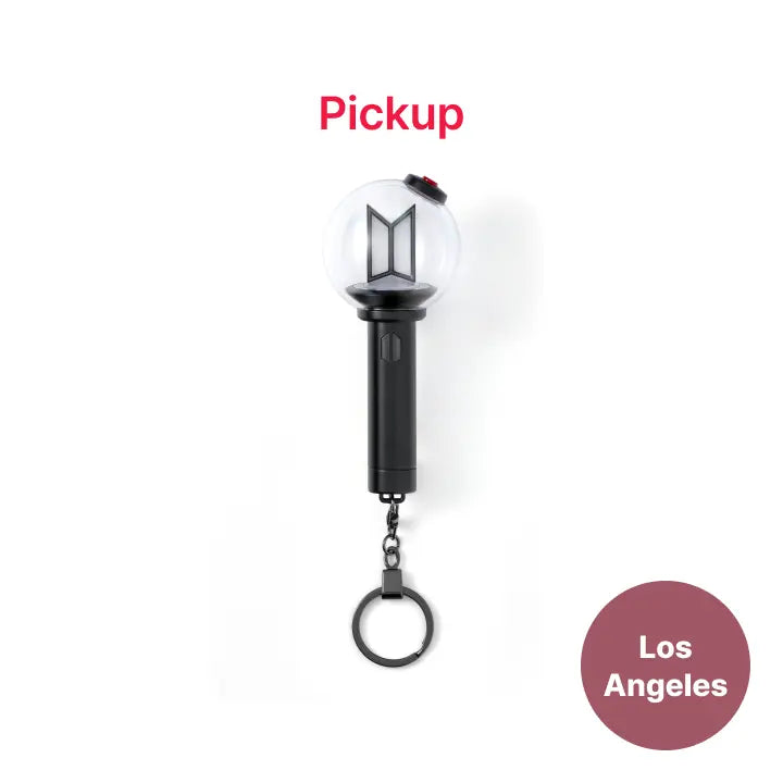 [BTS] [LOS ANGELES] BTS OFFICIAL LIGHT STICK VER.4 KEYRING